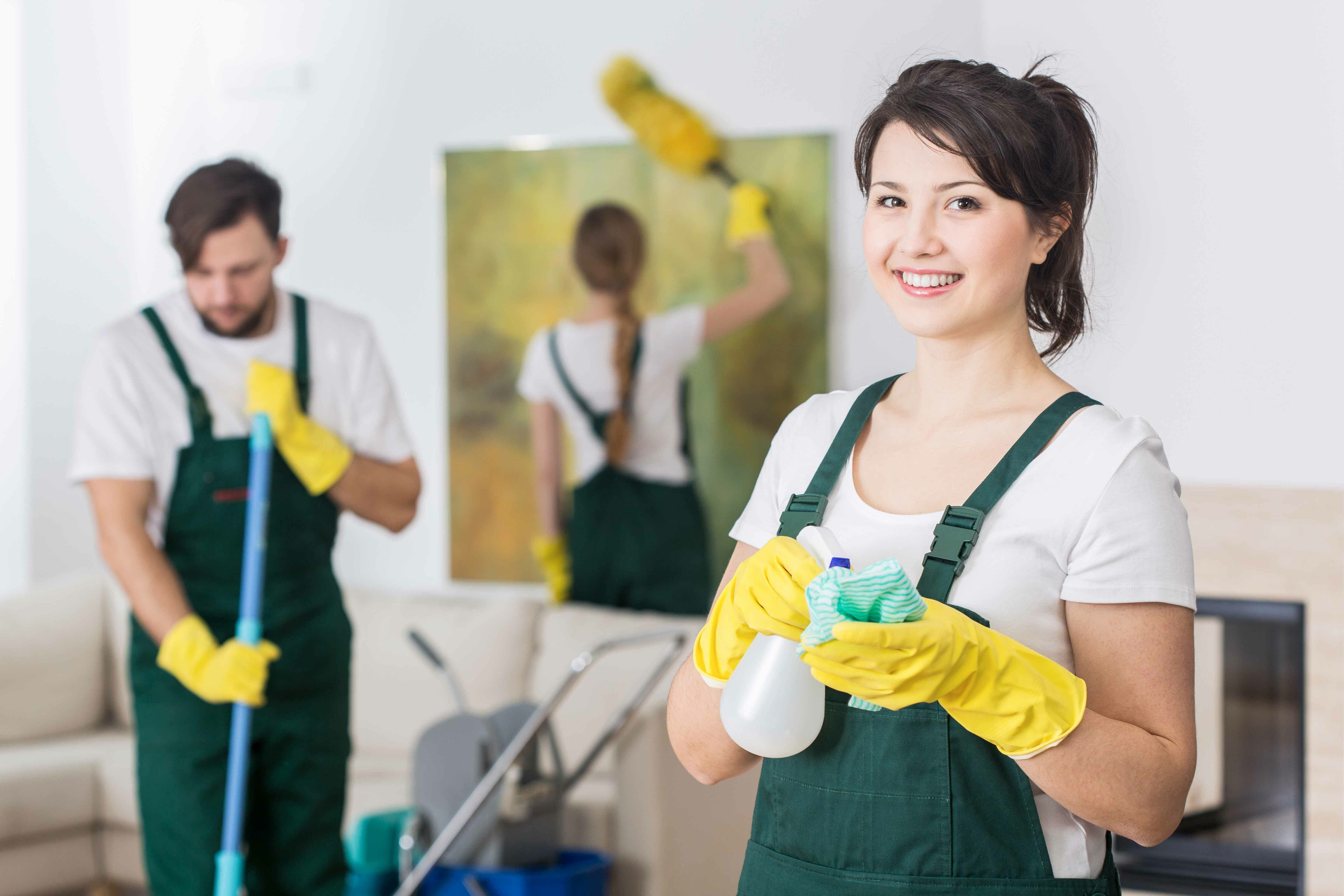 Professional cleaning of offices and commercial premises